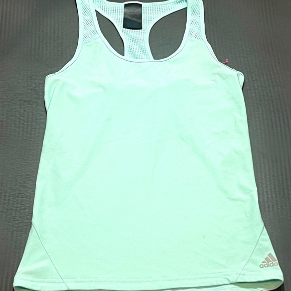 💋Turquoise adidas tank - Picture 2 of 2